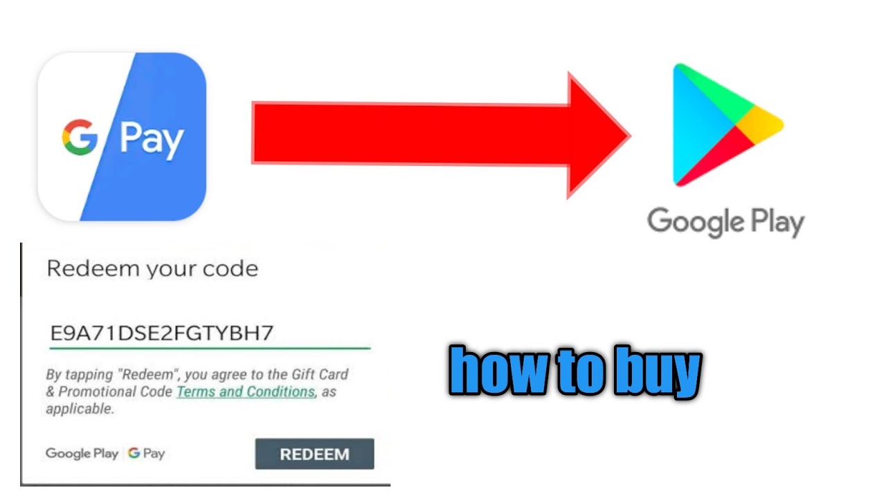 How to Buy Google Play Gift Card Using Google Pay?